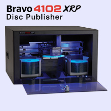 Primera Bravo DP-4102 XRP - primera bravo dp4102 xrp professionele inkjet disc publisher losse inkt cartridges rackmount behuizing